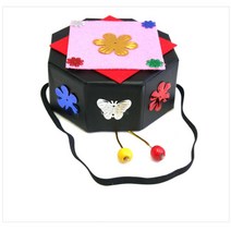 꽂 스팽글 구슬 장식 전통 족두리 만들기 5인 감성 상상력 수업교구 치료 재활 유아동