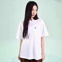 MLB 베이직 스몰로고 반팔 티셔츠 LA White 262733