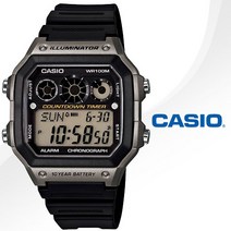 카시오 AE-1300WH-8A 전자손목시계 스포츠패션 남성 여성 군인 방수 학생