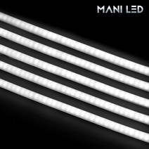 초슬림 실리콘 면발광 LED바 30/60cm - 자동차 아이라인 스마일등, 실리콘 면발광 LED바 60cm 01_화이트