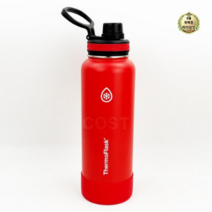 써모플라스크 보냉병 보온병 THERMOFLASK 코스트코 물병 등산용 운동용 캠핑용, 6세트, 1200ml 레드