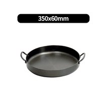 경질 닭갈비 두께3mm 떡볶이판 순대팬 4size, 350x60