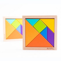 컬러칠교 스피드 이야기칠교놀이 도안영상제공 칠교판