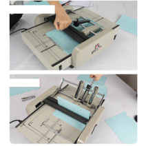 자동 종이 접지기 팜플렛 접는기계 소책자 인쇄 책자 제작 상품설명서 패키지 문서 서류, 2세대(위치 4개)