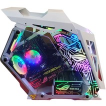 인싸컴 메탈유닛 LED 고사양 게임용pc 배틀그라운드 배그 오버워치 롤 배그컴퓨터, 05. RAM 32G+HDD 1TB, 화이트