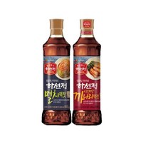 카시오마켓 CJ 하선정 까나리액젓 멸치액젓 800g 김장용 액젓 (1+1), 1세트