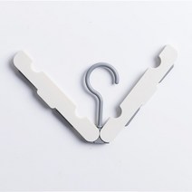 1 Pcs Foldable 옷걸이 여행 휴대용 매직 건조 랙 공간 절약 플라스틱 스토리지 랙 홈 액세서리 옷걸이 주최자, White