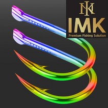 IMK 티타늄 합금 낚시바늘 (벵에돔 감성돔 참돔 부시리), 참돔 13호 (12개입), 1개