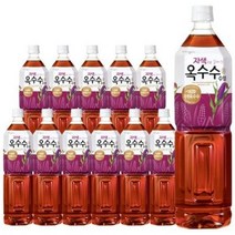 웅진식품 자색 옥수수 수염차 차음료 pet 1.5L 12개, 1개
