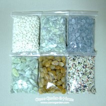 장식돌 (6종) 바닥재 정원 화단 화분 수반 수조 어항 데코 장식품, 흑돌