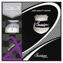 세인트나인 X 3구-303 골프공 선물세트 넥센 정품 로고인쇄 3피스 블루버드골프, 화이트, 1