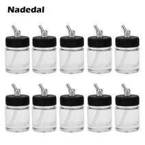 프라모델 도색 스프레이 부스 각 어댑터 뚜껑 어셈블리가 있는 듀얼 액션 에어브러시 사용하는, 없음