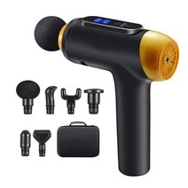 24v 전문 마사지 총 바디 넥 마사지 깊은 근육 조직 이완 슬리밍 통증 완화 피트니스, 협력사, 검은 색, EU 플러그