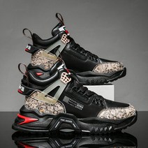 남자 키높이 운동화 하이탑 스니커즈 남성 명품 신발 패션 신발 트렌드 인싸