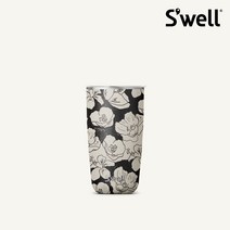 (스웰 공식 온라인스토어) 보온 보냉 스텐 텀블러 530ml, 차콜 블룸