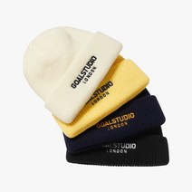 골스튜디오 런던 튜브 비니 - NAVY
