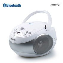 COBY 포터블 블루투스 CD MP3 플레이어