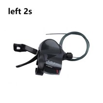 자전거부품 Shimano sora r3000 시프터 레버 2x9 3x9 속도 도로 자전거 r3000 시프터 triggle a pair black with cable 자전거, 왼쪽 2단, 왼쪽 2단