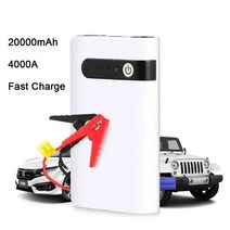 휴대용 미니 슬림 20000mAh 자동차 점프 스타터 엔진 배터리 빠른 충전 자동 부스터 충전기 보조베터리 시, 02 US Plug