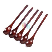 옻칠 롱 머그티스푼 5P 숟가락 수저 커피스푼 요플레