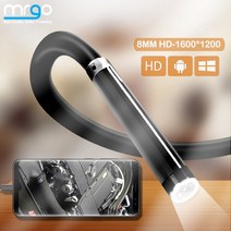차량 블랙박스 채널 1 2 후방 카메라8mm HD 내시경 카메라 방수 마이크로 8 LED IP67 자동차 산업용 스마트, 01 1m_01 Soft Cable
