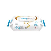 금비 플레인 물티슈 60매입 1박스 청소용 핸드티슈