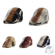 VEDANA 코튼세븐스타가죽버클헌팅캡 남성헌팅캡