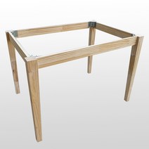 table apron kit 입식 원목 테이블 프레임 시스템 상다리, 1500mm 이하, 800mm 이하