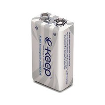 0렉셀 E KEEP 충전배터리 9V 충전건전지 1알8.4V
