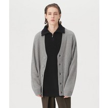 커스텀어클락 헤비 울 오버핏 가디건 그레이 COOSCD010그레이 HEAVY WOOL CARDIGAN