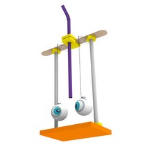 공기의압력 베르누의원리 과학실험키트 학습용 초등교구 촬영소품 홈스쿨 방꾸미기, 1인용