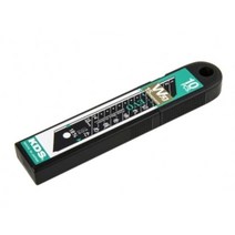 MDO2257 KDS 커터날초강력흑색 커터 칼날 LB-10BWZ 388-0090 (커터/카타/컷터/칼날), 【본상품선택】