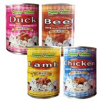개통조림 강아지결석간식 강아지캔 펫디저트 강아지간식캔 애견캔 강아지습식간식, 1개, 닭고기
