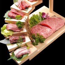 뺀찌네[계단식 우드 스시 나무 선반 회 고기 플레이팅 접시], 1개