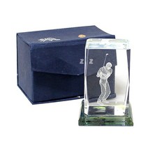 크리스탈 입체 골프 장식품 -T/트로피/기념품/답례품, 상세페이지 참조