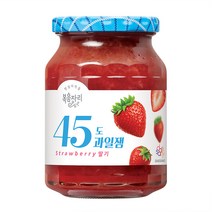 [딸기청크잼] 복음자리 45도 과일잼 딸기, 350g, 21개