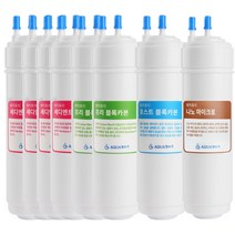 아쿠아 언더싱크정수기 DIY 싱크대 조리수, A3.나노 리필필터 매직퓨리 8개 (필터만 발송), 1개