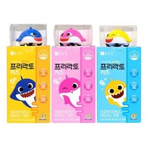 종근당 프리락토 키즈 30포 종근당 19종 유산균 + 아기상어 장난감 포함, 1개, 30포 노랑 아빠상어