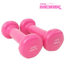 프로모릭스 다이어트 미용아령 PVC, PVC 미용아령 1kg (0.5kg X 2개), 0.5kg