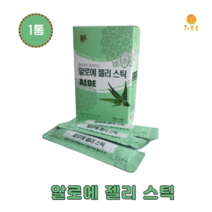 유기농 알로에 콜라겐 젤리 스틱 겔 진액 엑기스 먹는 식용 생알로에 저분자 피쉬콜라겐 효능 추천, 1개