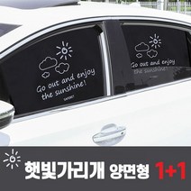 [응다팔아6279] 햇빛가림 썬브렐라 차량용접이식커튼 스타리아모기텐트 차량흡착햇빛가리개, ★★옵션확인必 썬쉐이드 자동차 자석 햇빛가리개 차량용커, ★★옵션확인必 2_오리(2개)