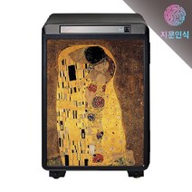루셀 lucell UP-060PM1지문 클림트키스 명화금고 100kg 가정용으로 사용하기 딱 좋은크기 엄마선물 부모님선물 기사님설치배송 날짜지정가능, 추가안함, 2층계단(B1)