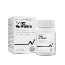 한결다움 류신 단백질 진득찰 오미자 분리유청 분리대두 단백 WPI ISP 로이신 글루타민 아르기닌 어골칼슘 유산균 1000mg 60정 타블렛 보충제 프로틴 성인 노인 동물성 식물성, 2개 (할인+무료배송), 2개