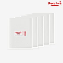 해피락 위생적인 음식 보관 가정 업소용 밀키트 수비드가능 진공포장기 진공포장지 음식보관용, 낱장타입 진공포장지 소형백 100장 15X20cm
