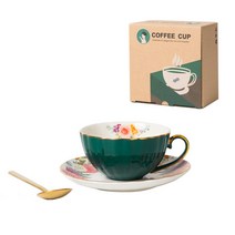 Sandafe도자기커피잔세트 200ml, Dark green