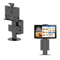 미니 키오스크 태블릿 거치대 EZ ORDER-2 플러스 (스탠드형), ORDER-2 블랙+CARD LEADER HOLDER