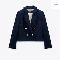 자라 자켓 ZARA 크롭 숏 캣주얼 정장 코트 2460692 401