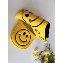 스마일 일자퍼터커버 말렛퍼터커버 일자형퍼터커버 헤드커버