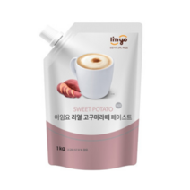 아임요 리얼 고구마라떼 페이스트 1kg, 12개