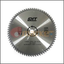 DIT 오마켓 목공용팁쏘 DW305070 (12 Inch ) 305 70 3.0T 초경톱날-목공용 절삭공구